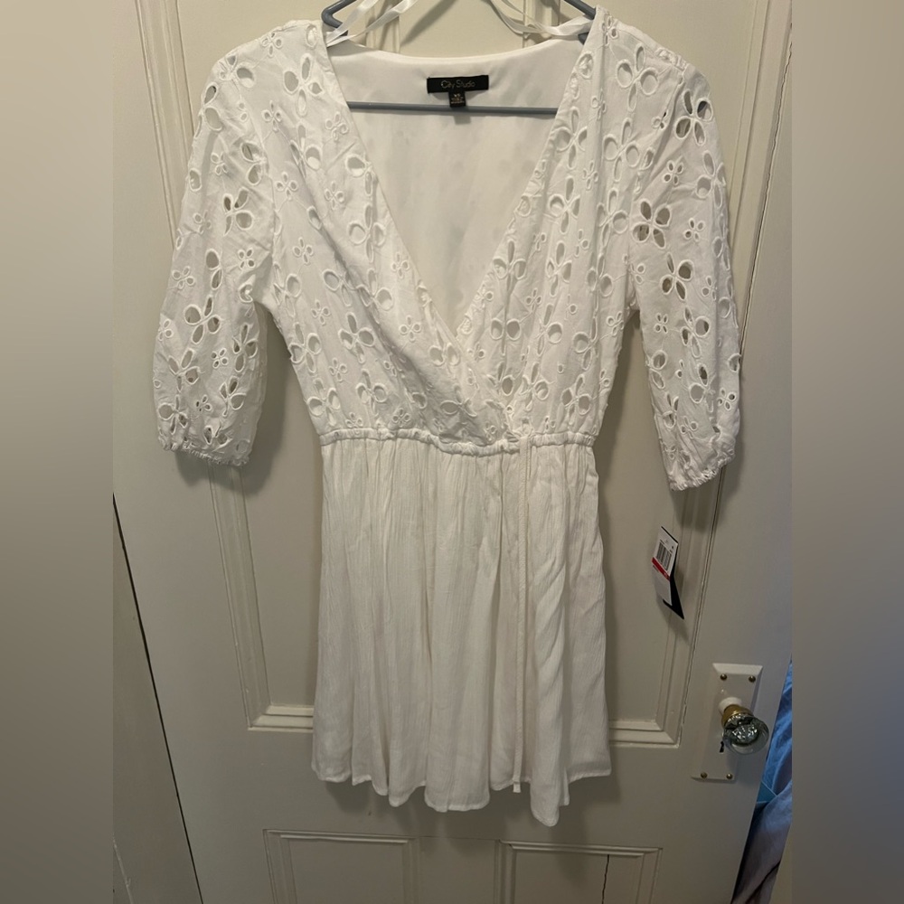 White women’s dress